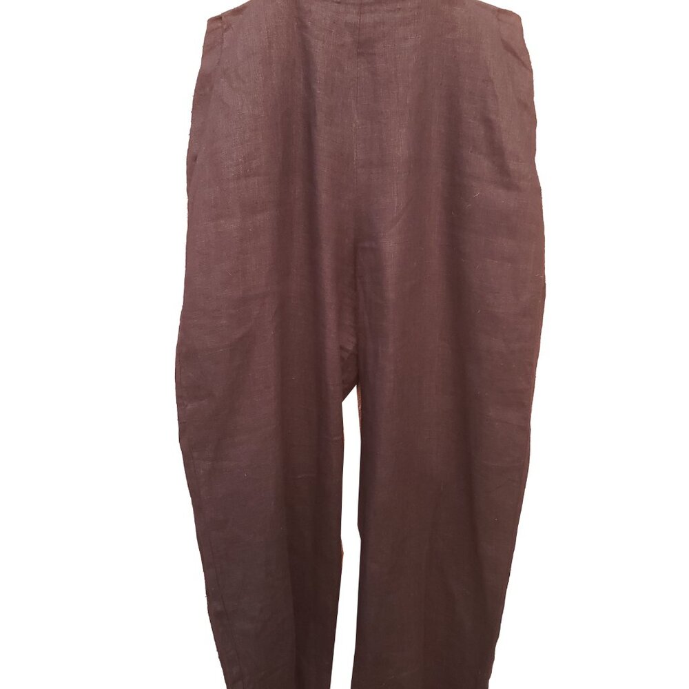 Reformation Rufus Jumpsuit 0 Black Backless Back Tie Straps Pockets Crop Leg - Picture 4 of 8